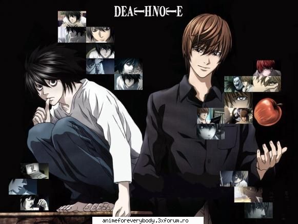 Galerie - 6 interresant anime - Death Note