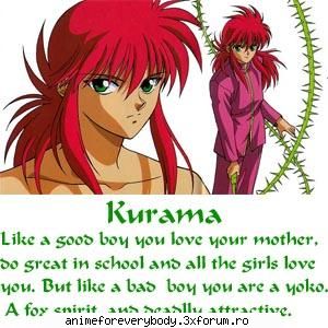 kurama - Moony - Yu Yu Hakusho